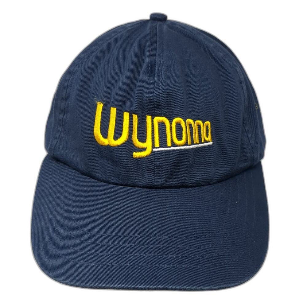 Wynonna Slideback Baseball Cap Blue One Size Adjustable Embroidered ATT Headwear